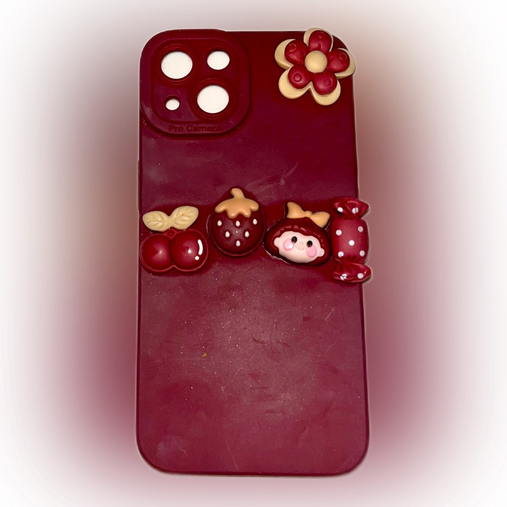 iPhone 13 cute soft case Pre-Owned